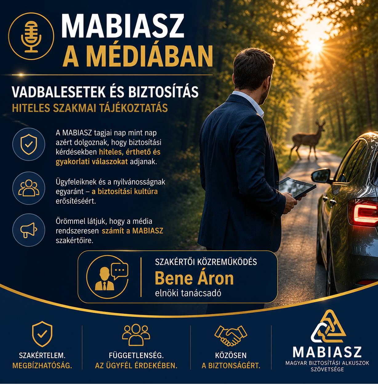 A MABIASZ szakértője segítette a lakosság tájékoztatását a TV2 Tények műsorában