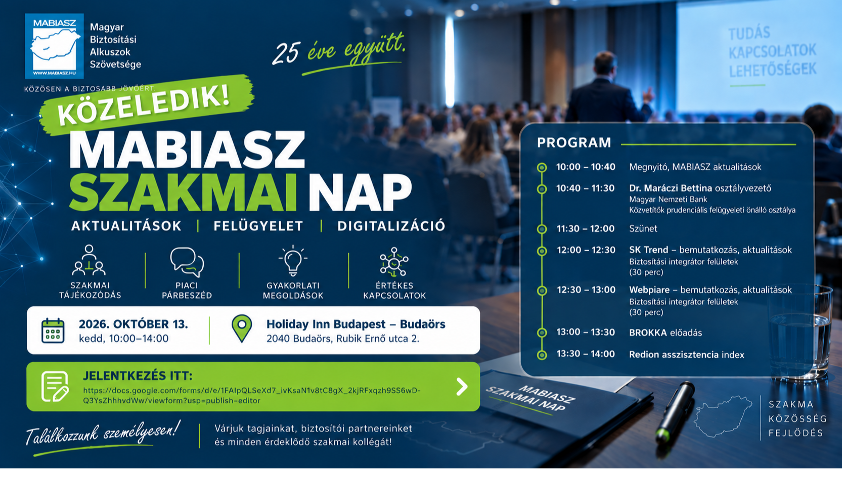 MABIASZ Szakmai nap 2026. 10. 13.